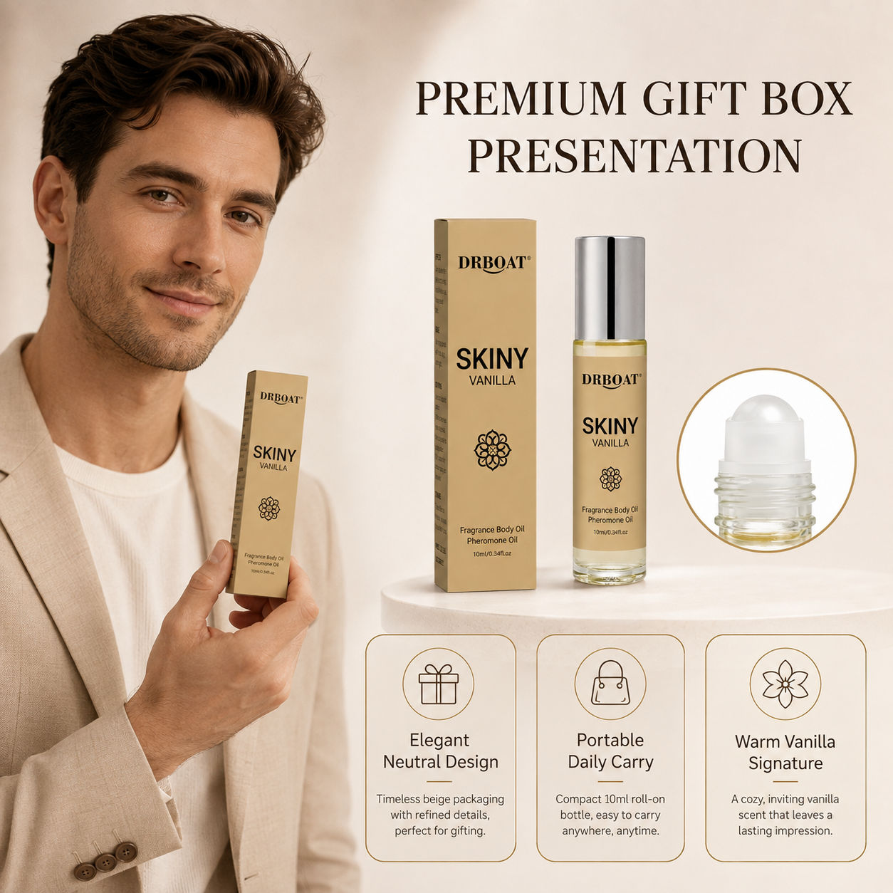 Herren Roll-On Duftöl, hautähn – Perfume Alcohol Fragrance Bewertung und Preis