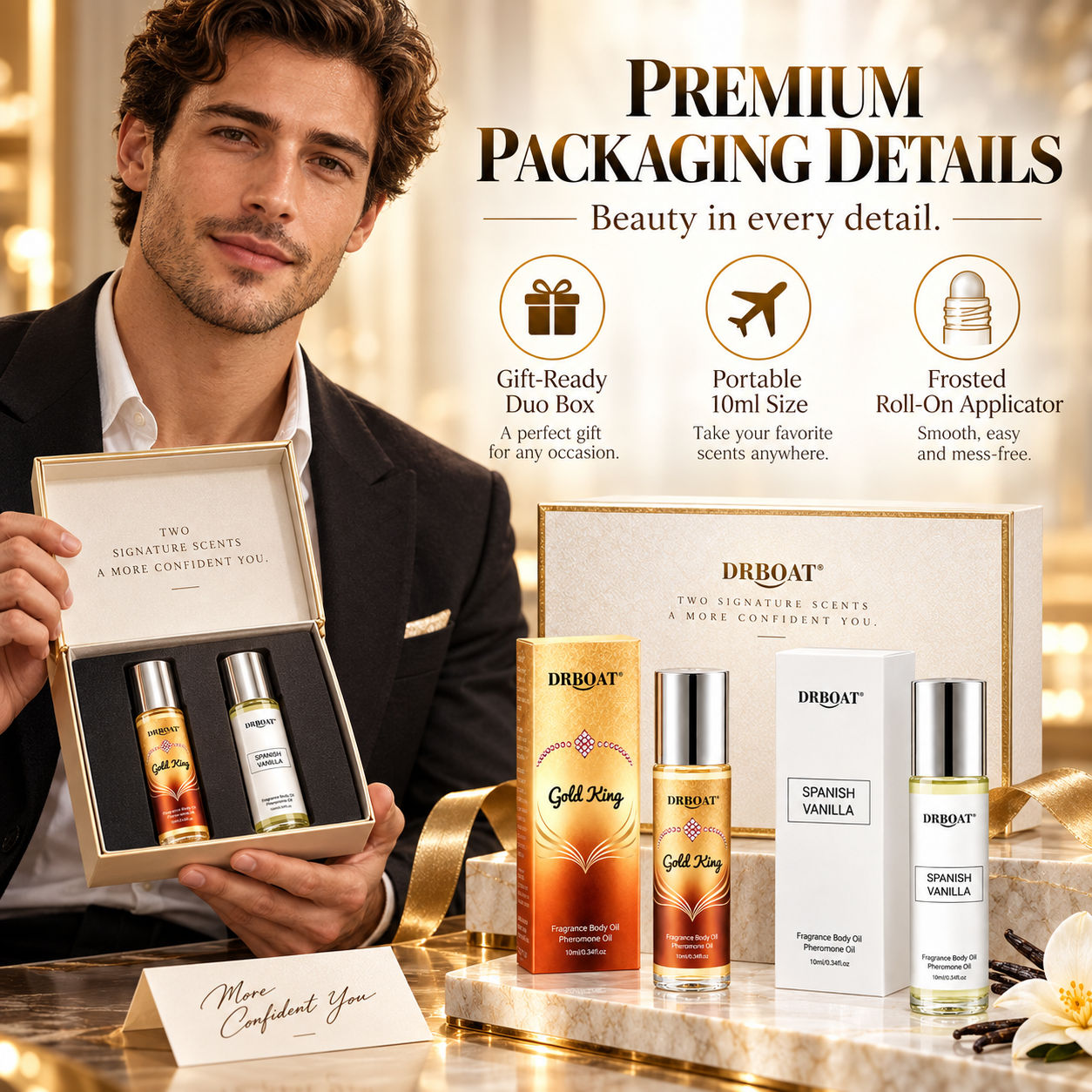 Men Duo Roll-on Parfümöl-Set,  – Perfume Alcohol Fragrance Bewertung und Preis