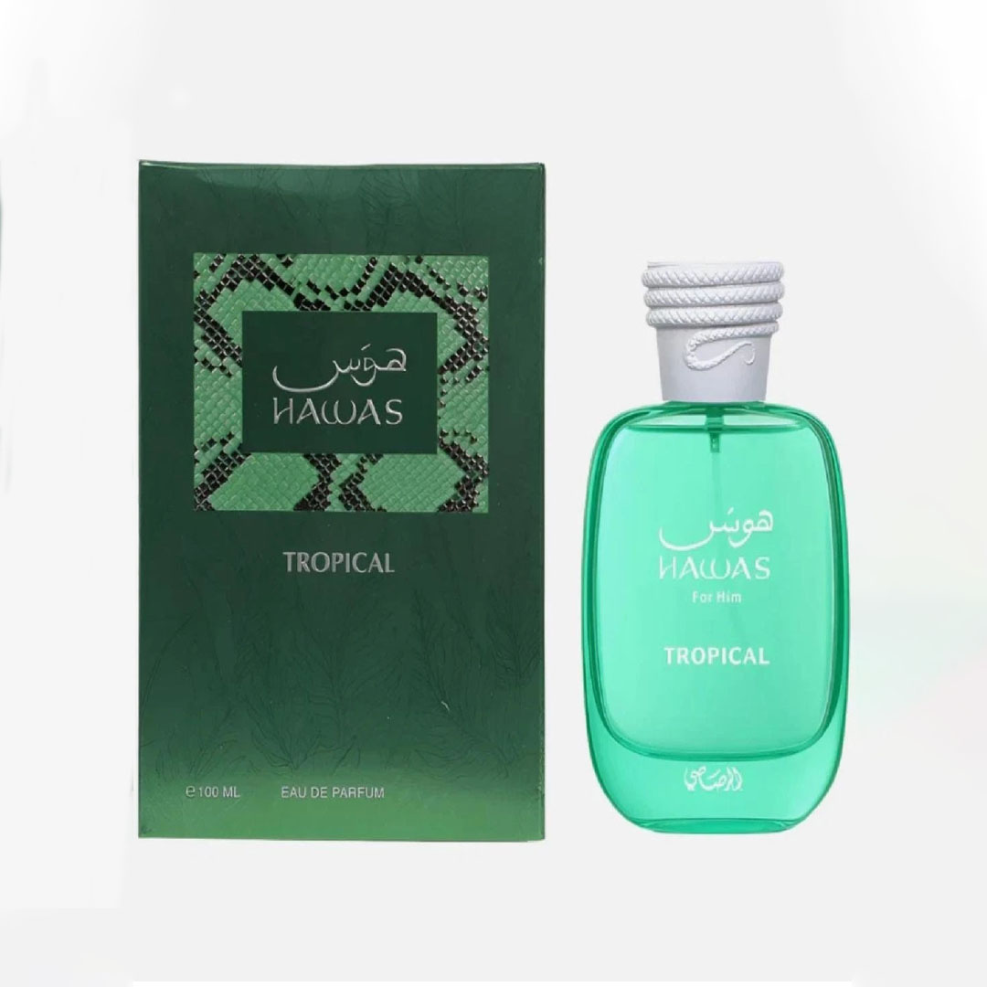 Hawas Tropical von Rasasi Herr – Perfume Alcohol Fragrance Bewertung und Preis